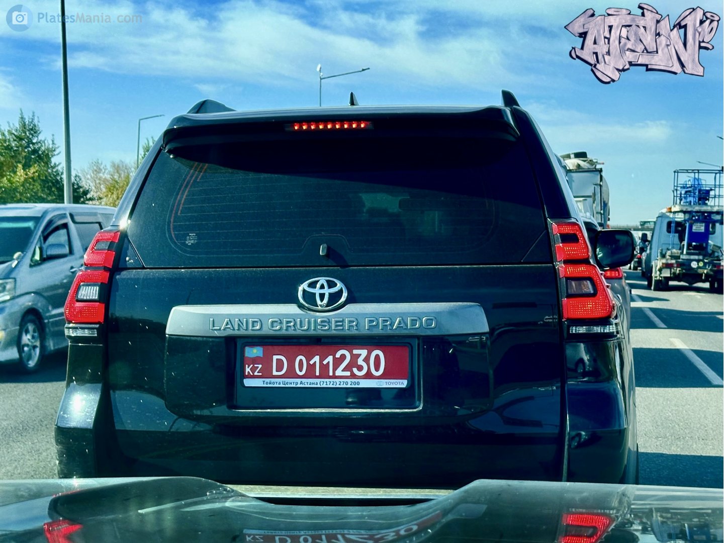 D 011230, Toyota Land Cruiser Prado 4th gen 5-door SUV (J150), 2nd facelift, 2017–2023