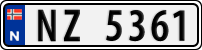 License plate of Norway, Trailers, motorcycles, special vehicles