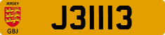 License plate of Jersey, Regular plates (J123456)