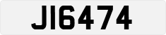 License plate of Jersey, Regular plates (J123456)