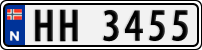 License plate of Norway, Trailers, motorcycles, special vehicles