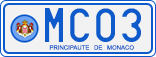 License plate of Monaco, Royal family