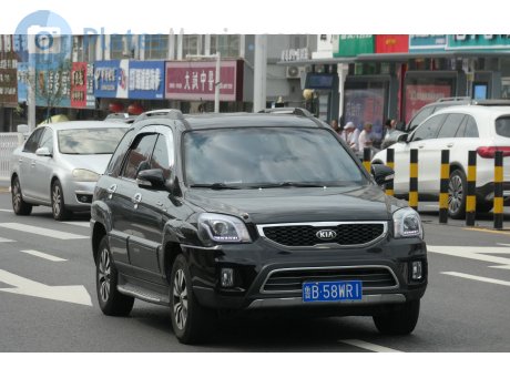 鲁B·58WR1, Kia Sportage
