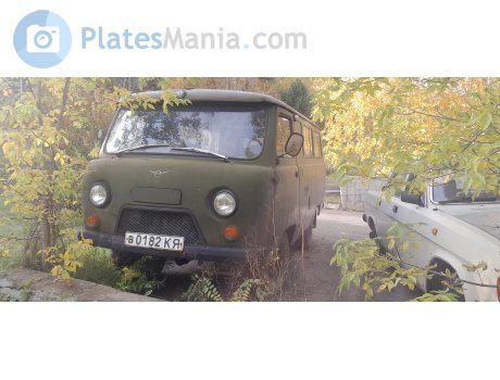 в 0182 КЯ, UAZ 452