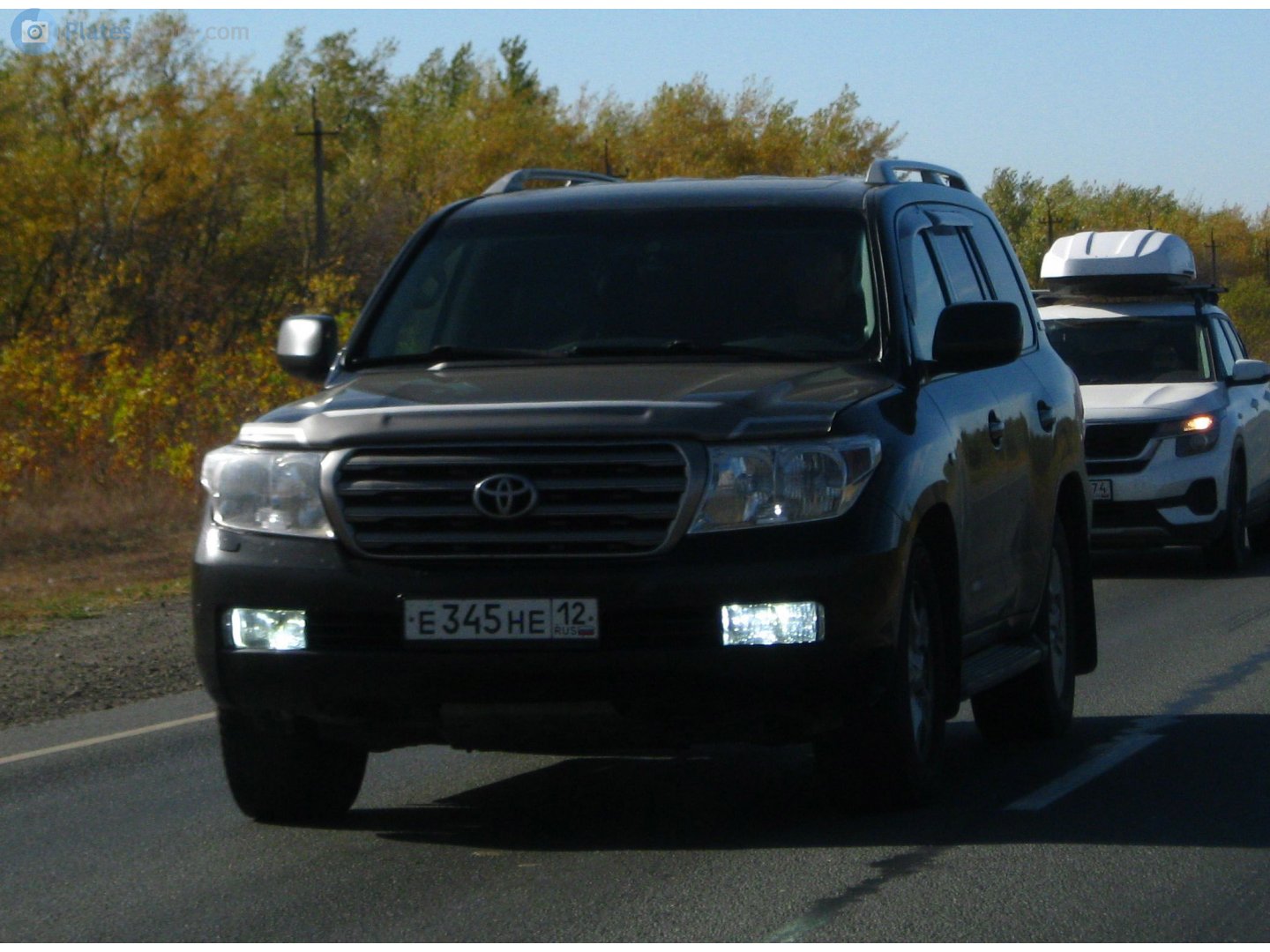 е 345 не 12, Toyota Land Cruiser 200 (J200), 2007–2011