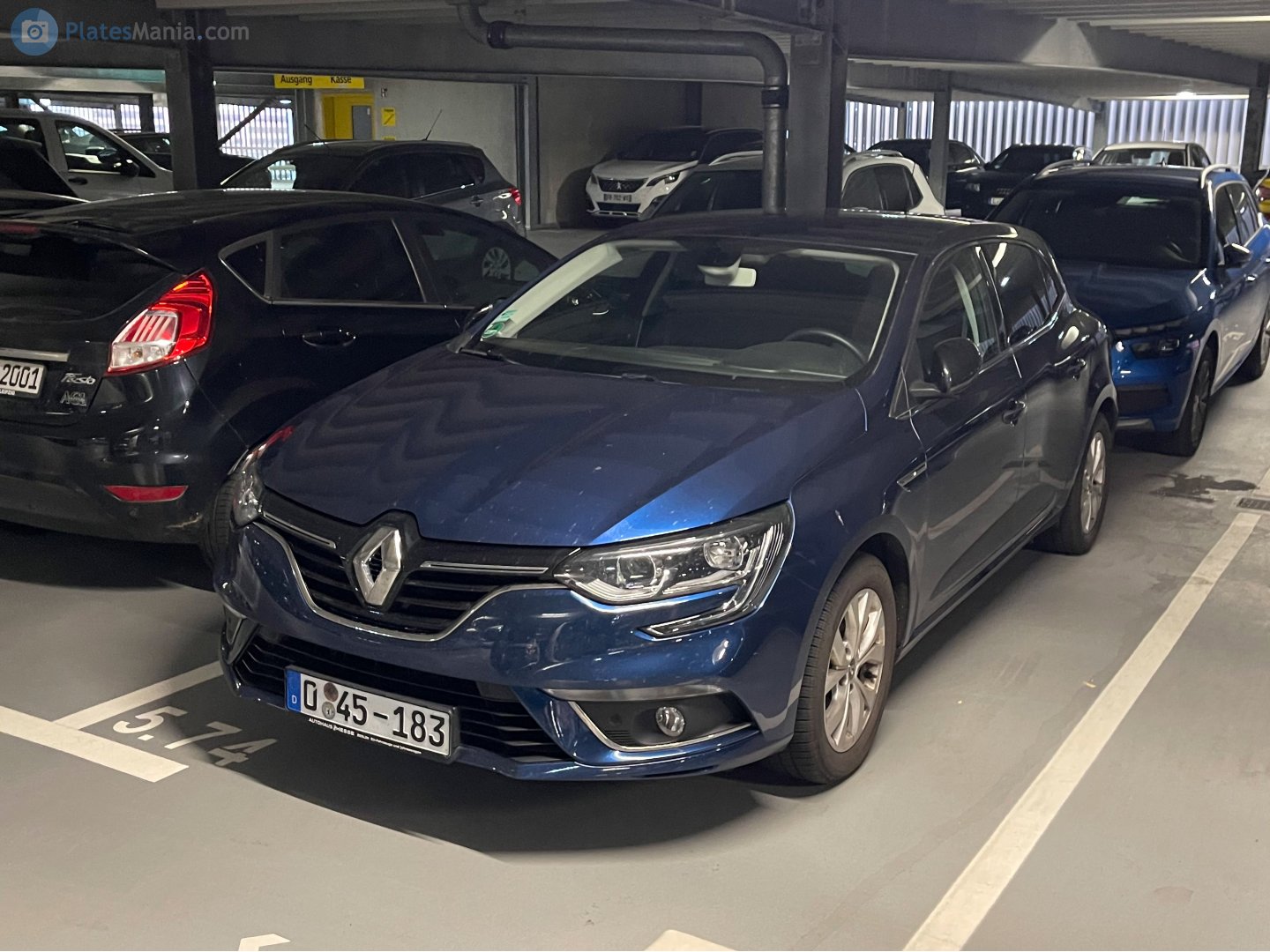 0 45-183, Renault Mégane 4th gen Hatch (BFB), 2016–
