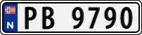 License plate of Norway, Trailers, motorcycles, special vehicles