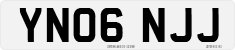 License plate of the United Kingdom, 2001 year system