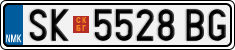 License plate of North Macedonia, Regular plates (2012)