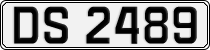 License plate of Norway, Trailers, motorcycles, special vehicles