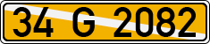License plate of Turkey, Temporary