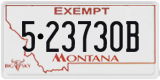 Montana, Exempt 1(2)-1234X