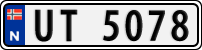 License plate of Norway, Trailers, motorcycles, special vehicles