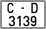 License plates of Spain, 1971 year series