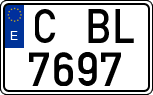 License plates of Spain, 1971 year series