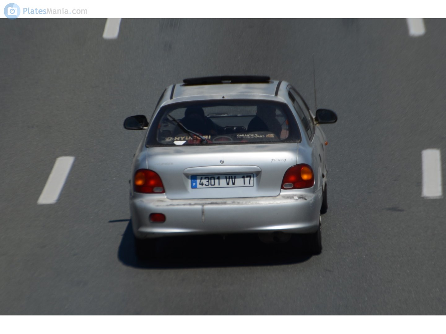 4301 VV 17, Hyundai Pony 5th gen 5-door Liftback (X3; FR-market), 1994–2000