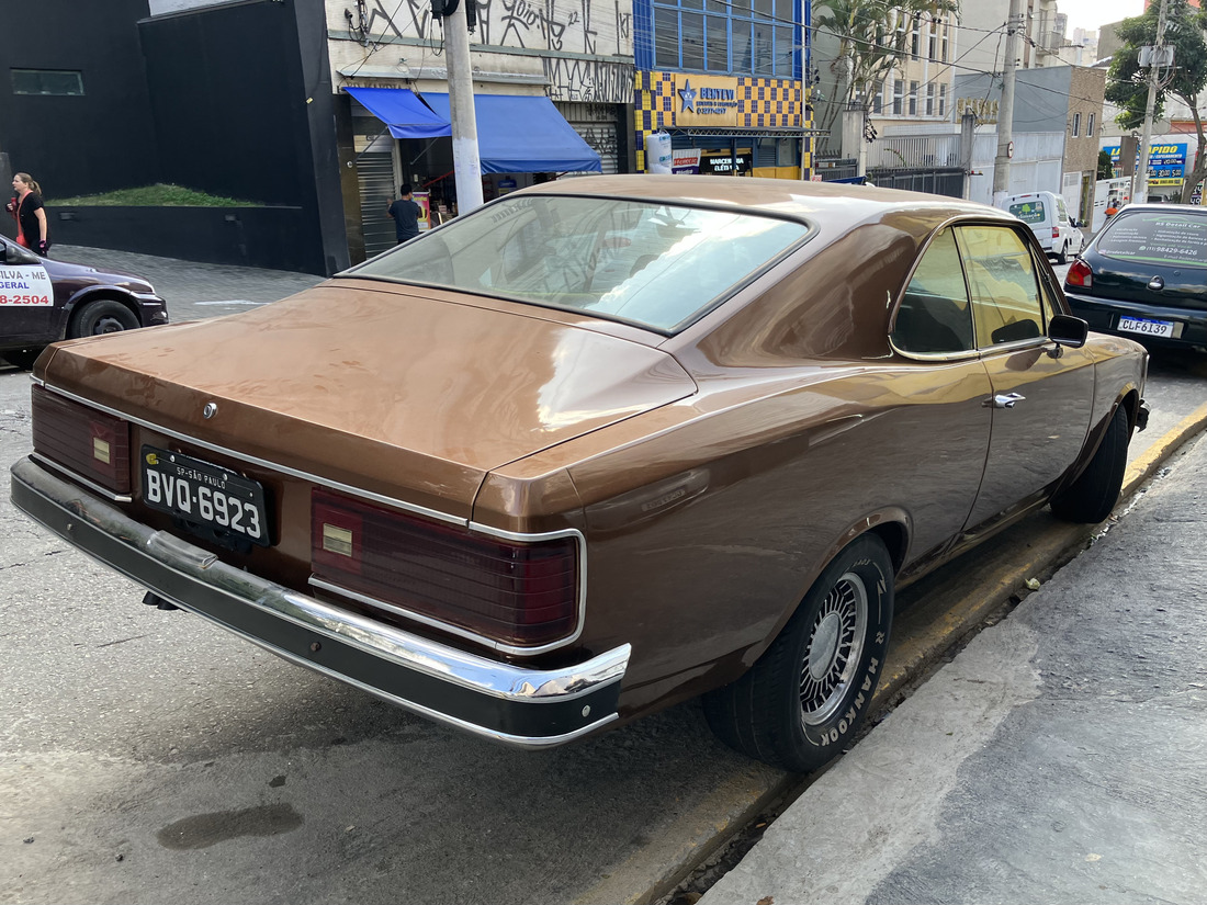 BVQ-6923, Chevrolet Opala 1st gen Coupé (676; LATAM-market), 1st facelift, 1980–1985