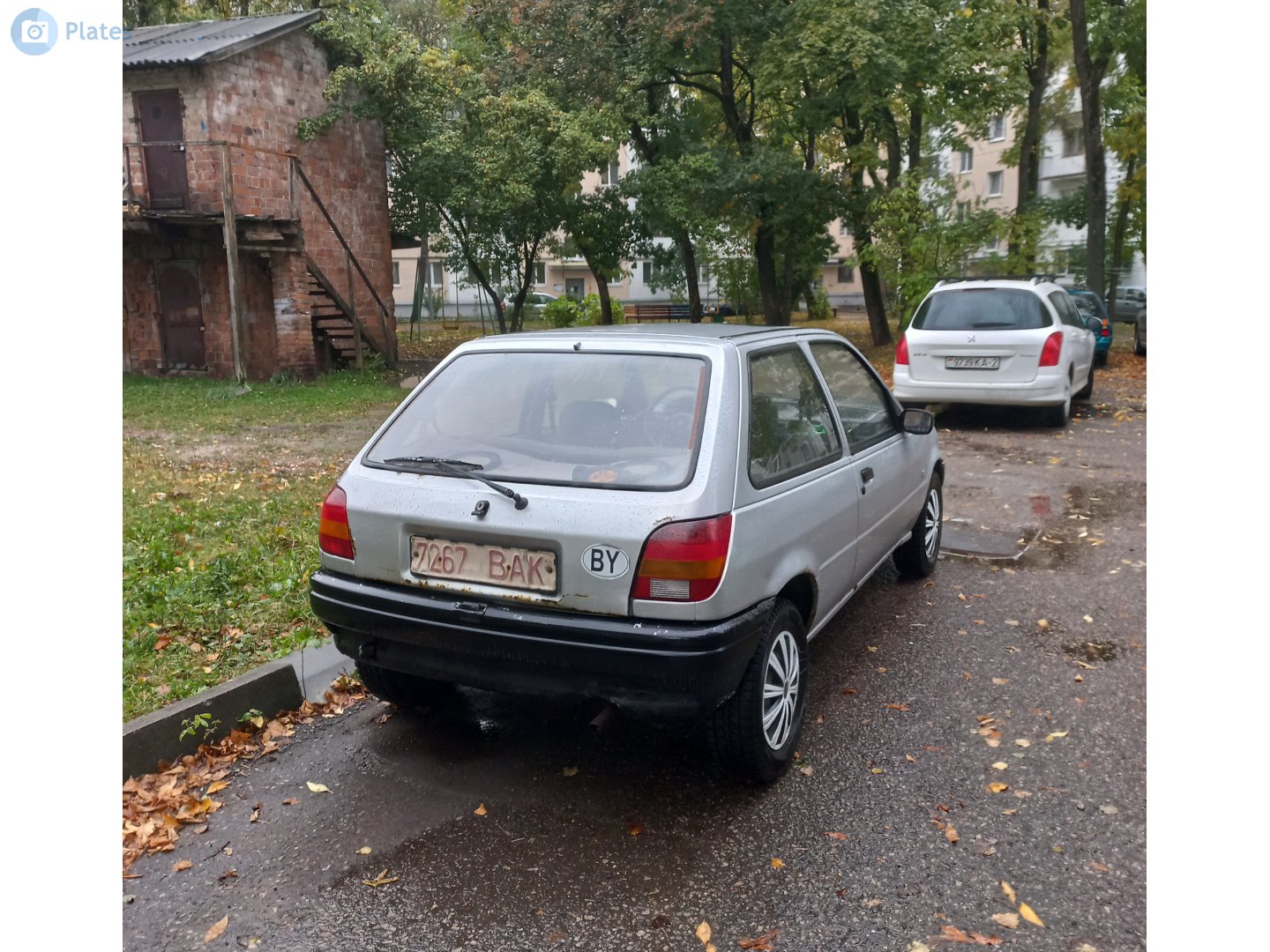 7267 BAK, Ford Fiesta 3rd gen (Classic) 3-door Hatch (FAJ; BE13), 1989–1997