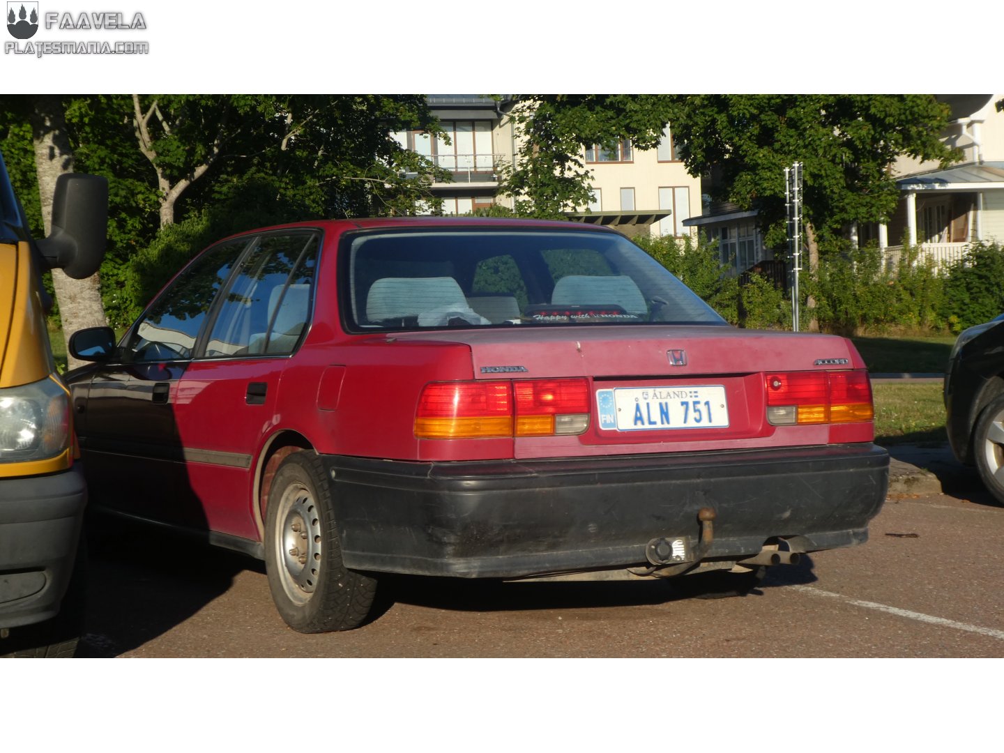 ÅLN 751, Honda Accord 4th gen Sedan (CB), 1989–1993