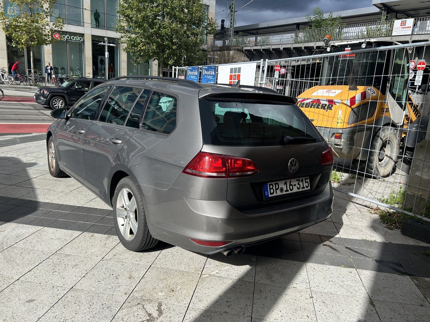 BP 16-315, Volkswagen Golf 7th gen Variant (5G), 2013–2020