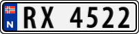 License plate of Norway, Trailers, motorcycles, special vehicles