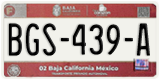 Baja California, Cars (AAA-000-A)