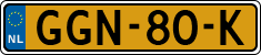 License plate of the Netherlands, Cars