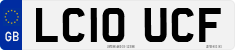 License plate of the United Kingdom, 2001 year system