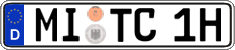 German license plate, Plates for oldtimers (type 