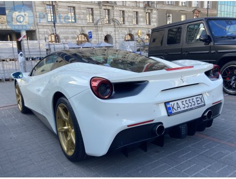 KA 5555 EX, Ferrari 488