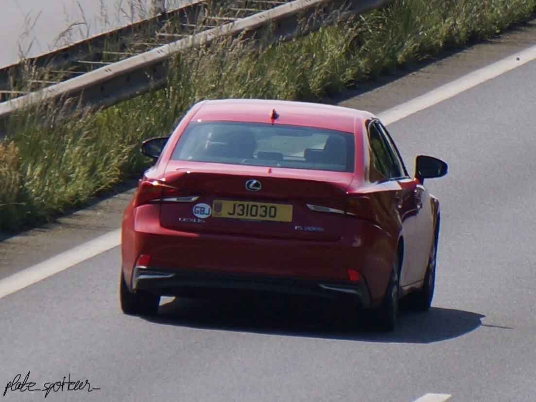 J31030, Lexus IS 3rd gen (XE30), 1st facelift, 2016–2020