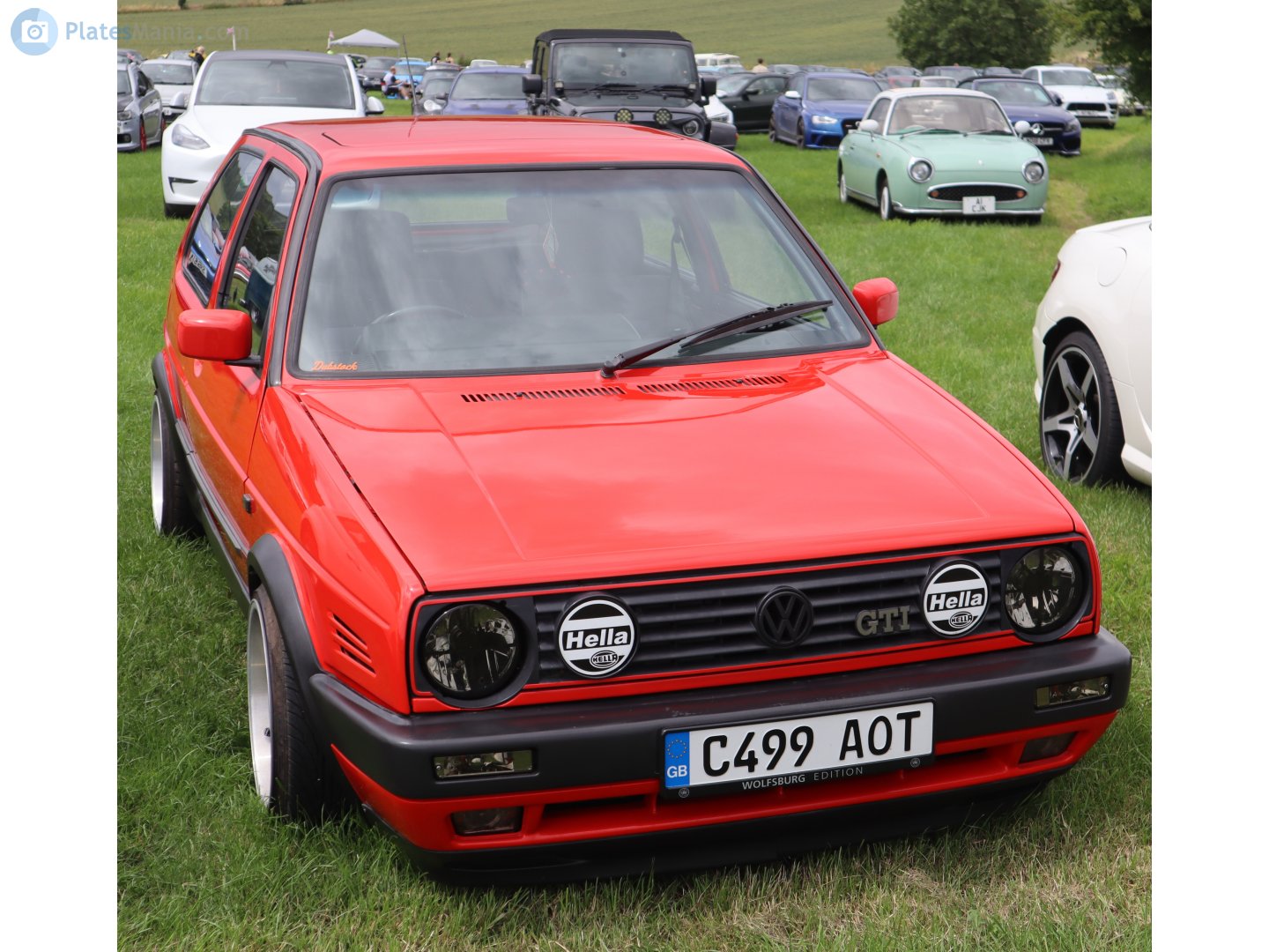 C499AOT, Volkswagen Golf 2nd gen 3-door Hatch (19/1G), 1983–1992