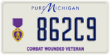 Michigan, Purple Heart (123A4)