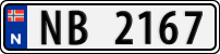 License plate of Norway, Trailers, motorcycles, special vehicles