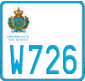 License plate of San Marino, Motorcycles