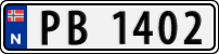 License plate of Norway, Trailers, motorcycles, special vehicles