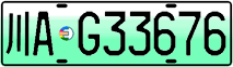 License plate of China, Electric vehicles