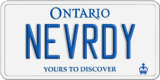Ontario, Vanity Plates