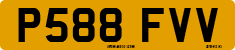 License plate of the United Kingdom, 1983 year system