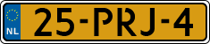 License plate of the Netherlands, Cars