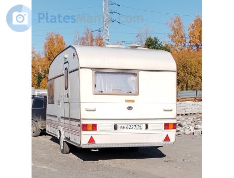 вн 6227 74, Sterling Caravans Eccles