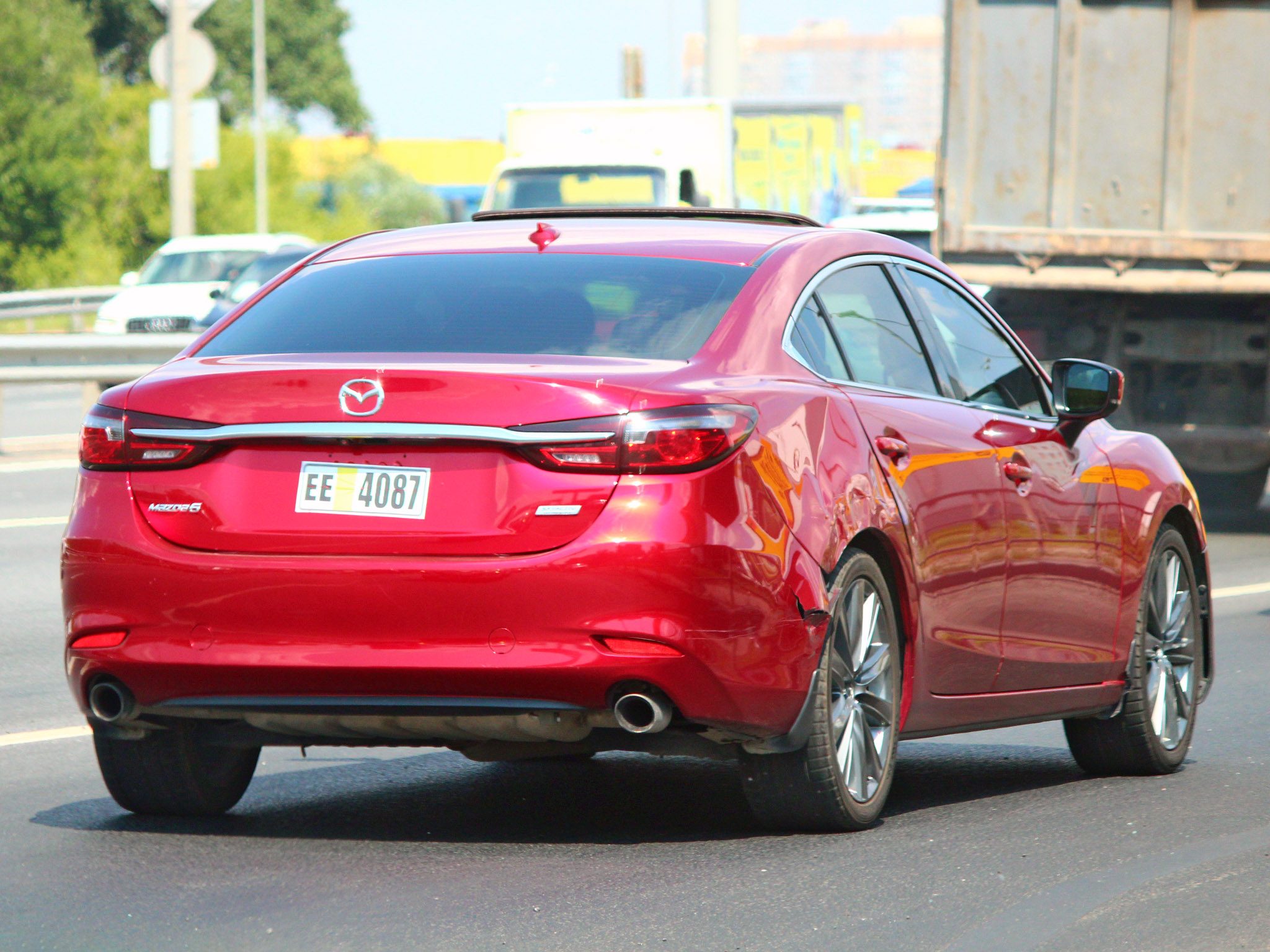EE 4087, Mazda 6 3rd gen Sedan (GL), facelift, 2018–2024