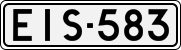 License plate of Finland, Cars