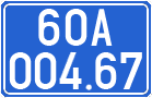 License plate of Vietnam, Government and public administrations