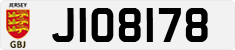 License plate of Jersey, Regular plates (J123456)