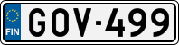 License plate of Finland, Cars