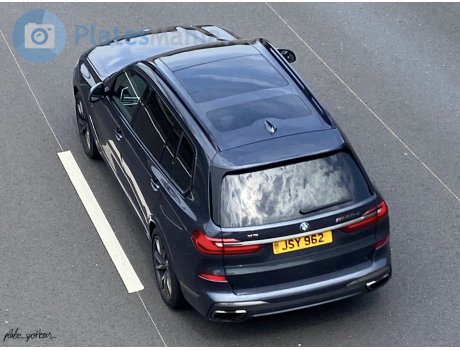 JSY962, BMW X7
