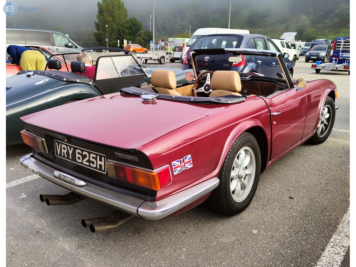 VRY625H, Triumph TR6 
