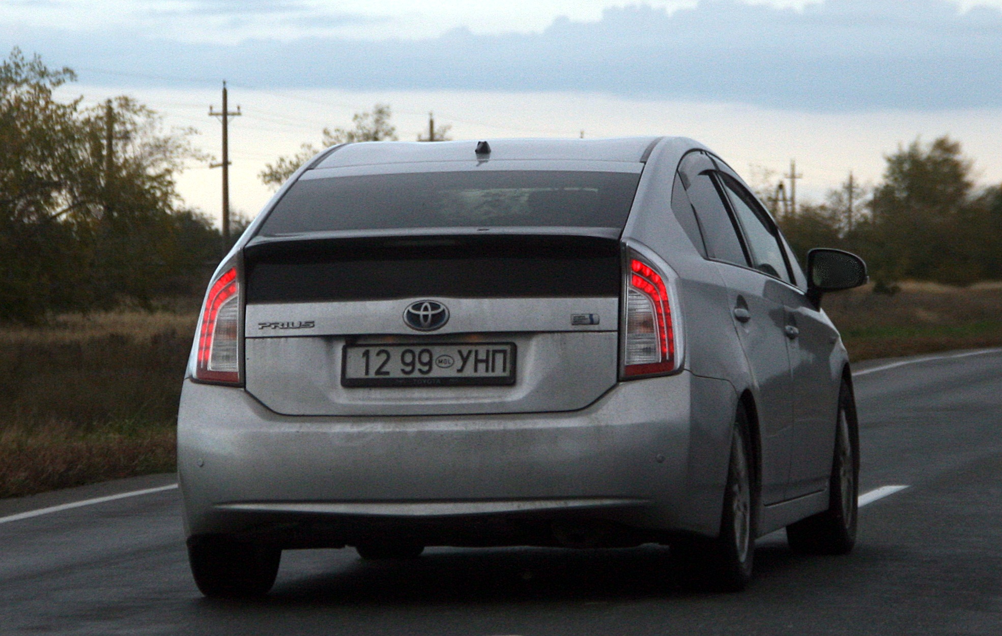1299 УНП, Toyota Prius 3rd gen Liftback (ZVW30), 2009–2015