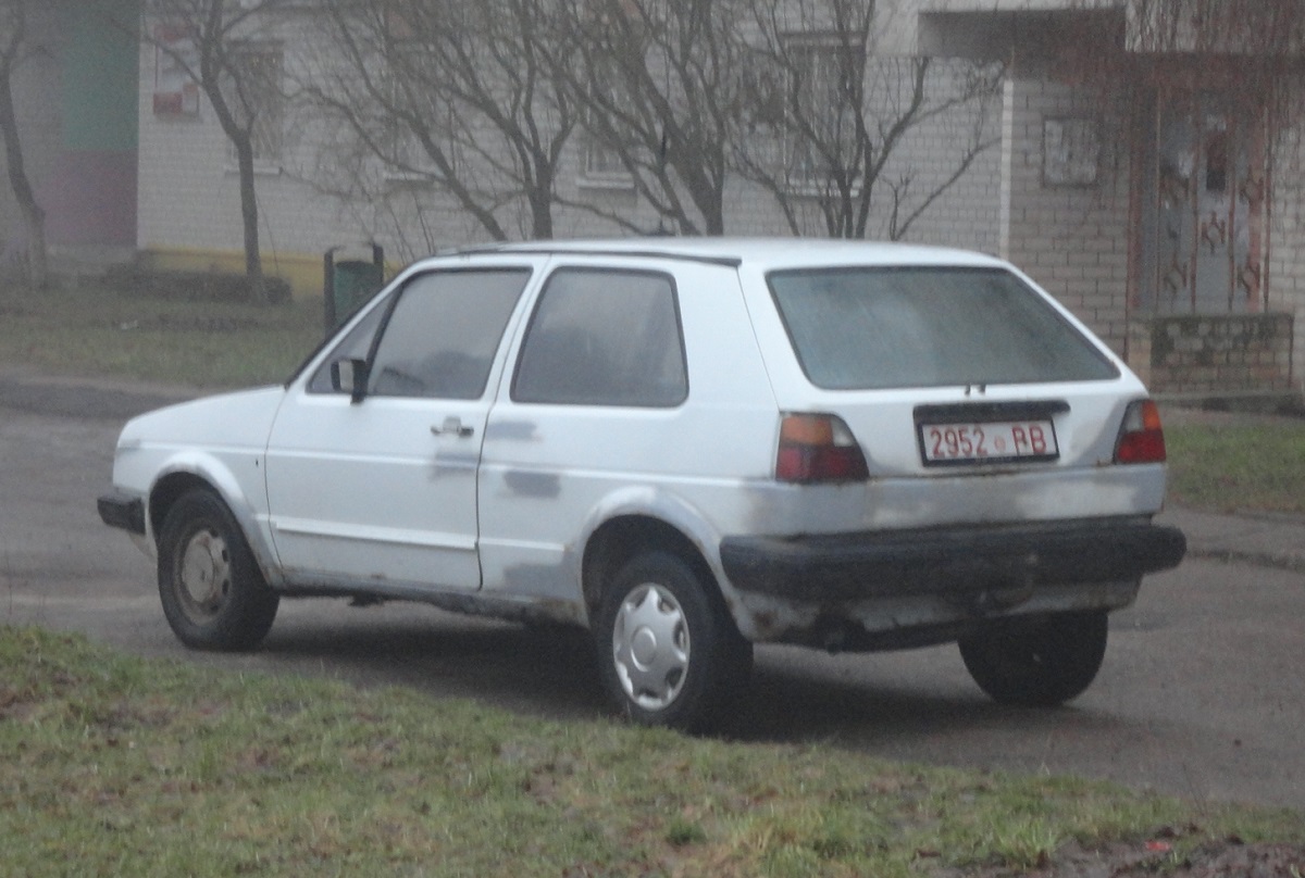 2952 PB, Volkswagen Golf 2nd gen 3-door Hatch (19/1G), 1983–1992
